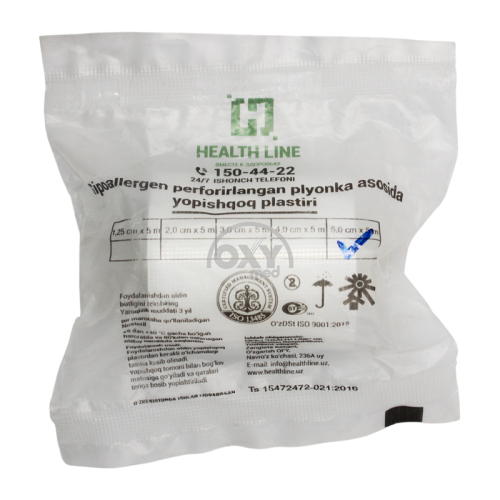 product-Лейкопластырь гипоаллергенный, перфорированная плёнка 5 см х 5 м