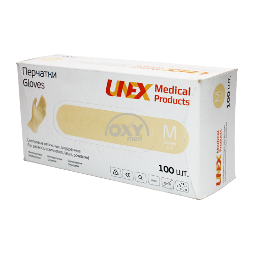 product-Latek kukunli qo'lqoplar. n/st. rangsiz kattaligi M No 100