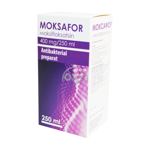product-Inf. uchun Moxafor 400mg/250ml eritma. 250 ml