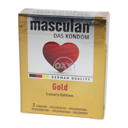 product-Презервативы Masculan №3 Gold Luxury Edition