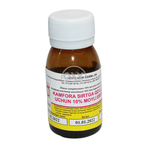 product-Kofur yog'i 10% 40 ml