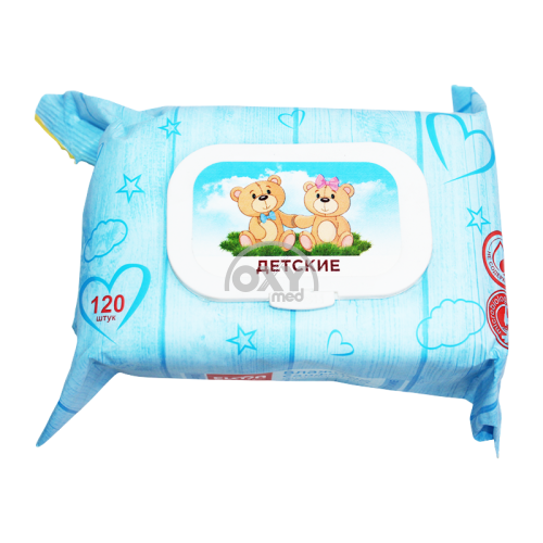 product-Bolalar uchun nam salfetkalar Elma №120