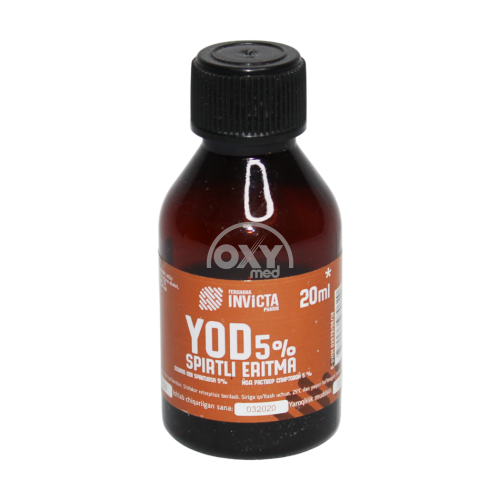 product-Йод 5% раствор спиртовой 20 мл