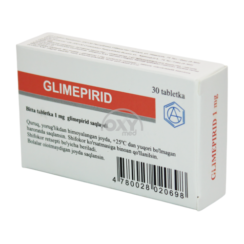 product-Глимепирид 1 мг №30 таблеток