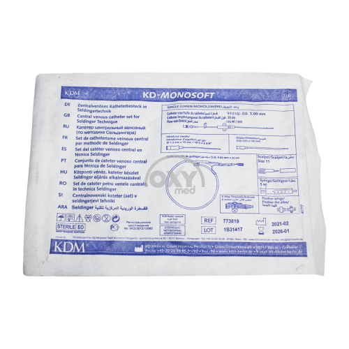 product-Kateter sent.ven. KD-MONOSOFT 9Fr, 11G