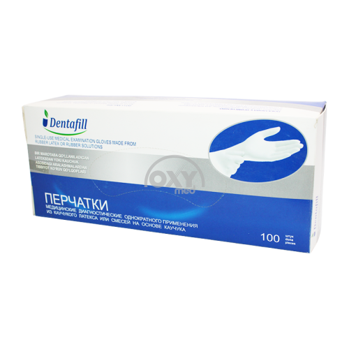 product-Tibbiy qo'lqoplar n/s n/opud. lateks. r.M