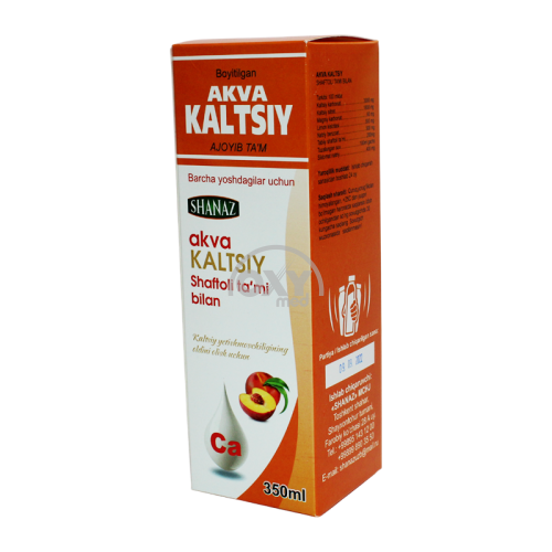 product-Аква Кальций 350 мл суспензия со вкусом персика