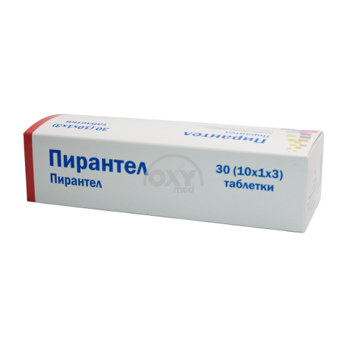 product-Пирантел 250 мг №30 таблетки (10х1х3)