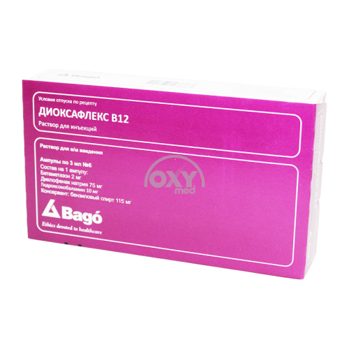 product-Диоксафлекс В12 3 мл №6 раствор для инъекций