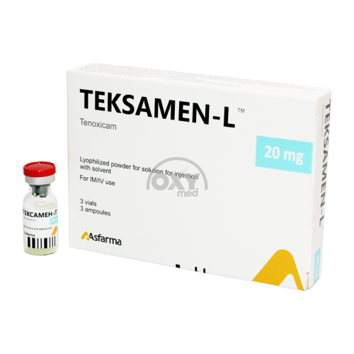 product-Texamen-L 20 mg № 3 erituvchi bilan