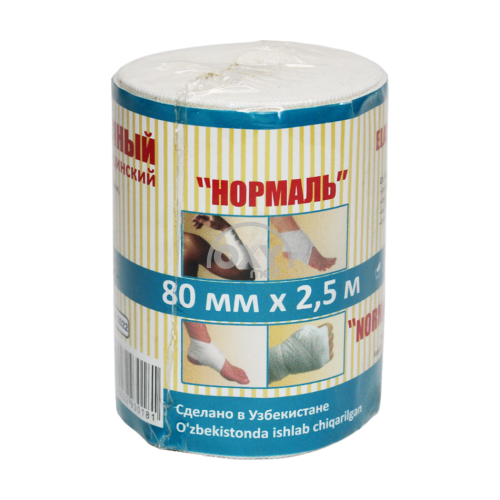product-Бинт эластичный Normal 80 мм х 2,5 м
