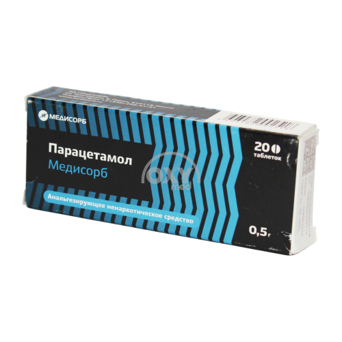 product-Paratsetamol Medisorb 0,5 № 20 tab.