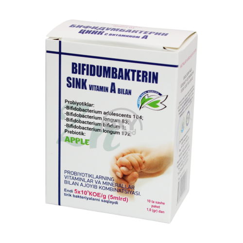 product-Бифидумбактерин с Цинком 1,0 гр №10 саше