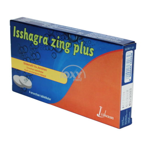 product-Ishagra zing plus № 4 ko'pikli tabletkalar