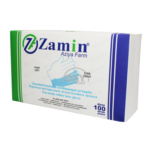 product-Zamin latek qo'lqop. n/ster. r.7.5 № 100