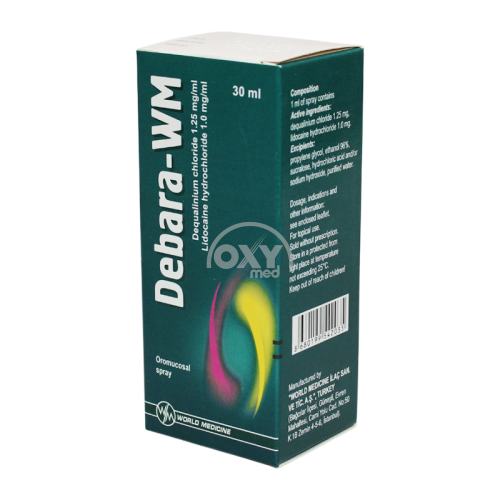 product-Og'iz va tomoq shilliq qavati uchun Debara-VM 30ml spreyi