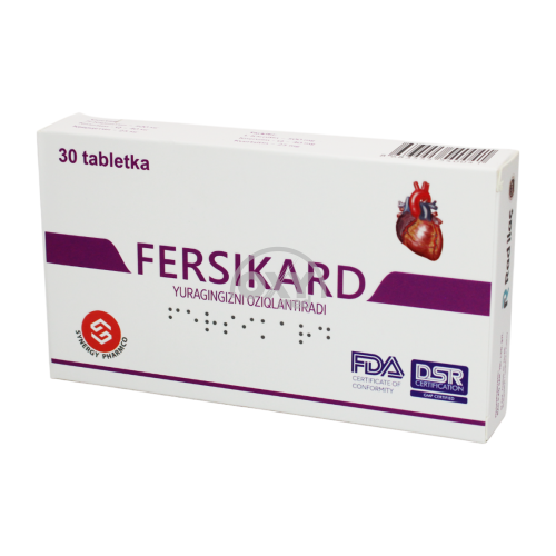product-Ферсикард №30 таблетки