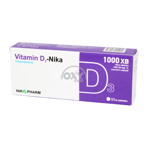 product-Vitamin D3-Nika 1000IU No 50 tabletka