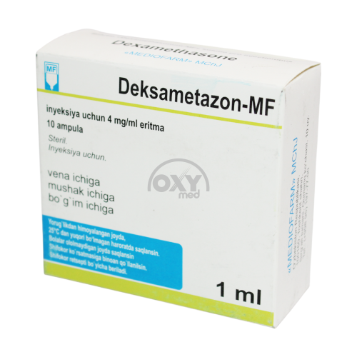 product-Deksametazon-MF 4 mg/ml 1 ml № 10 in'ektsiya uchun eritma