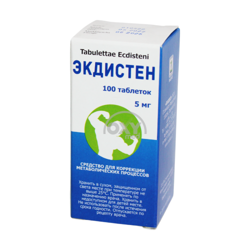 product-Ecdisten 5 mg № 100 tabletkalari
