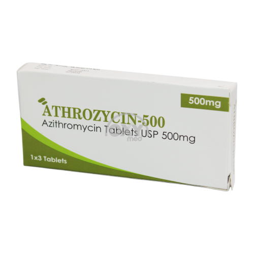 product-ATROZYCIN-500 (Azitromitsin) 500 mg № 3 planshetlar USP