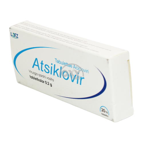 product-Ацикловир 0,2 № 20 таблетки