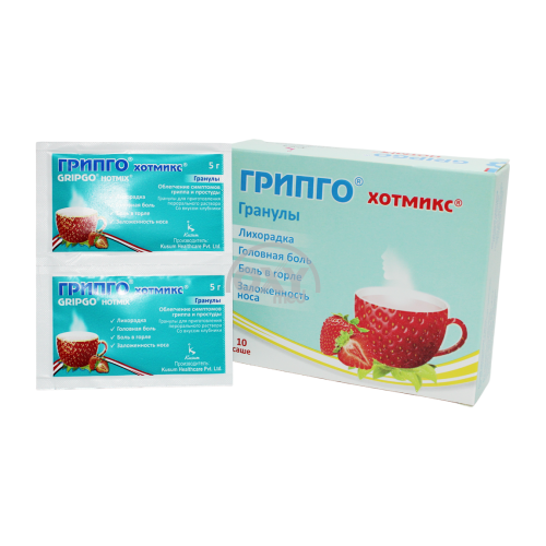 product-Грипго Хотмикс 5 г №10 Клубника саше