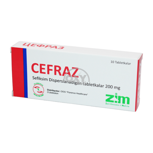 product-Цефраз 200 мг №10 таблетки
