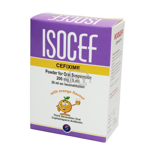 product-Isotsef 200 mg / 5 ml 30 ml porsiyalar d / suspenziya d / p / og'iz orqali