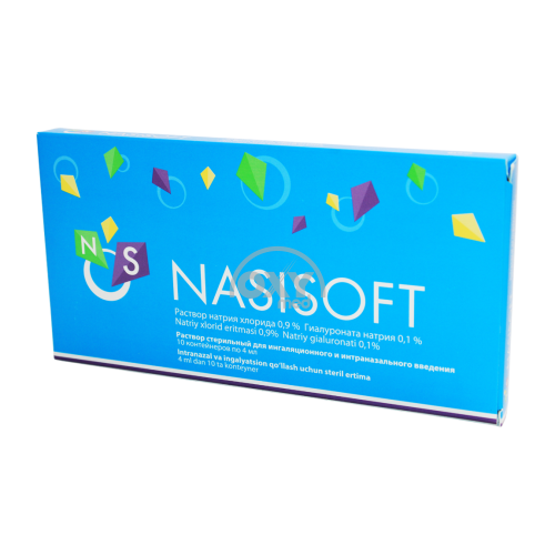 product-NASISOFT 4 мл №10 раствор стерильный для ингал. и интраназ. введения