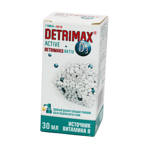 product-Detrimax D3 Active 30ml moyli eritma.