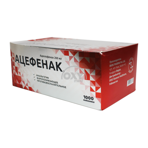 product-Acefenak 200 mg No 1000 tab.