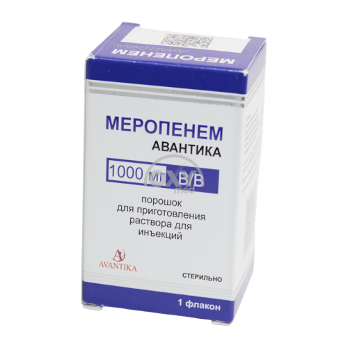 product-Меропенем Авантика 1000мг №1 пор.д/приг.р-ра д/в/в
