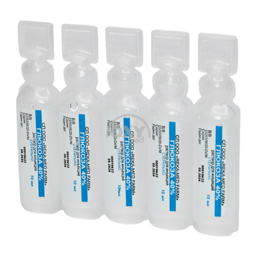 product-Глюкоза 40% 10 мл №5 раствор для инфузий