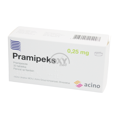 product-Прамипекс 0,25 мг №30 таблетки