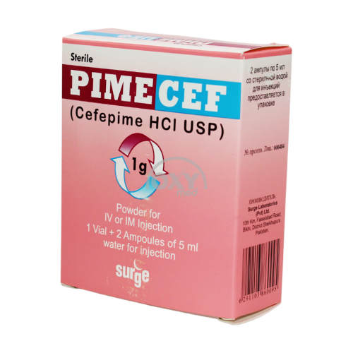 product-Пимецеф 1 г №1 порошок для приг. раствора для внутривенного и внутримышечного введения