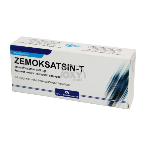 product-Земоксацин-Т 400 мг №10 таблетки