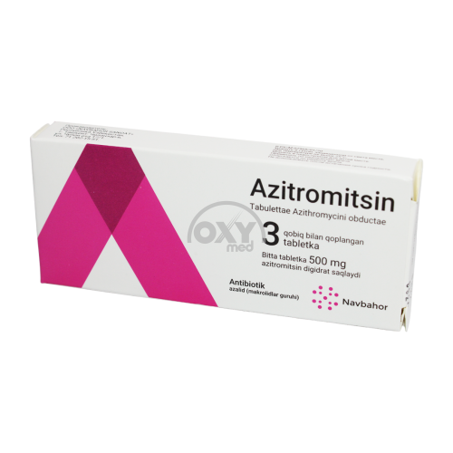 product-Азитромицин 500 мг №3 таблетки