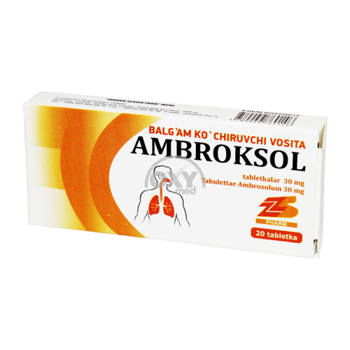 product-Ambroksol 30 mg № 20 tabletka.