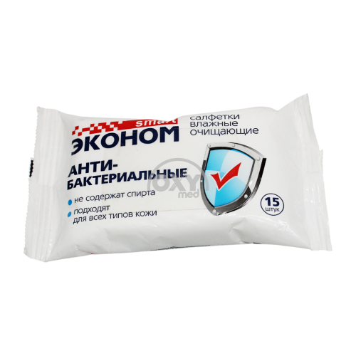 product-Салфетка влажные Smart эконом антибактериальные №15