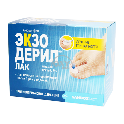 product-Exoderil Lac (tirnoq bo'yog'i 5%, 2,5 ml)