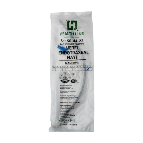 product-Endotraxeal naycha. CH/FR32 (manjetlar bilan)