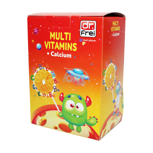 product-Multivitamins+Calcium Dr.Frei 6,5 г №50 леденцы на палочке