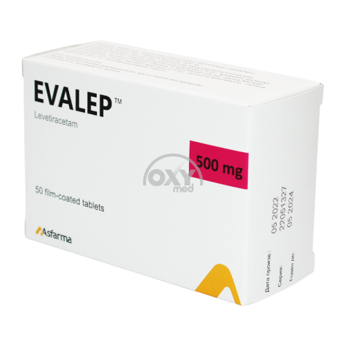 product-Эвалеп 500 мг №50 таблетки