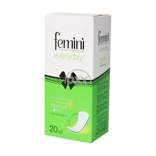product-Прокладки гигиенические ежедневные Femini normal №20