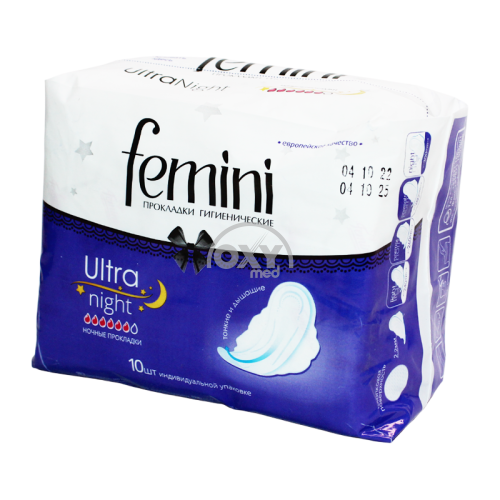 product-Прокладки гигиенические Femini ultra night №10