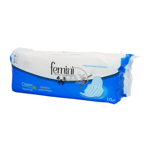 product-Прокладки гигиенические Femini classic normal №10