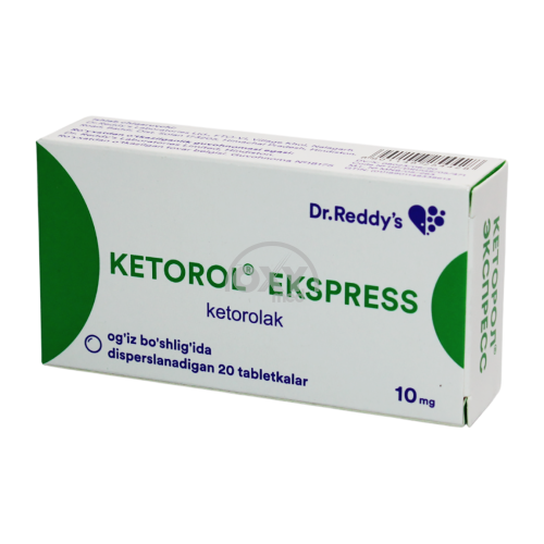 product-Ketorol Express 10 mg № 20 tab.