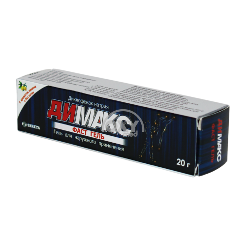 product-Tashqi qo'llash uchun Dimax Fast Gel 20 g gel