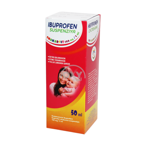 product-Ибупрофен 100 мг/5 мл 50 мл суспензия без сахара